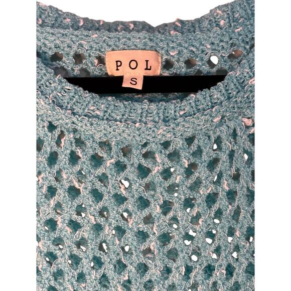 POL Oversized Teal Sweater- NWOT, Size Small - Picture 4 of 8